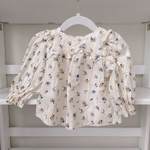 Zara Kids Long Sleeve Floral Blouse Size 9-12 months